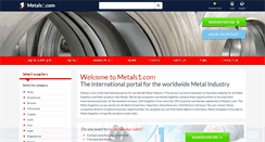 Desktop Screenshot of metals1.com